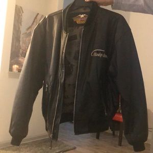 Small Harley Davidson leather jacket
